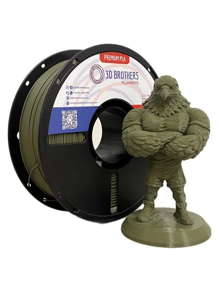 3D Brothers USA PLA Olive