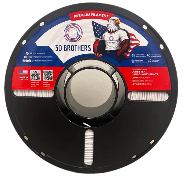 3D Brothers USA PCTG White