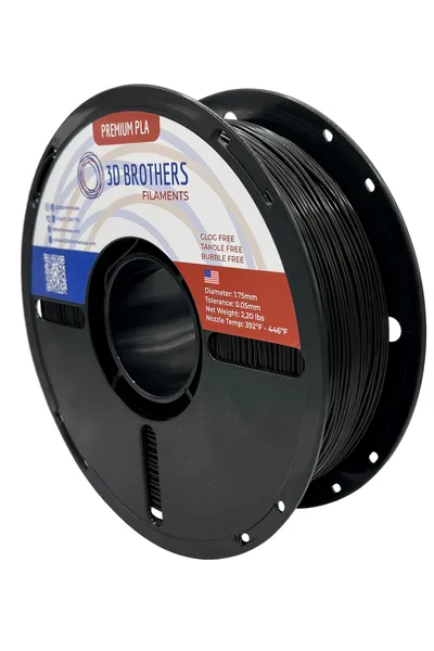 3D Brothers USA PLA Black