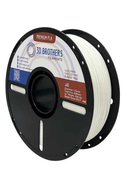 3D Brothers USA PLA White
