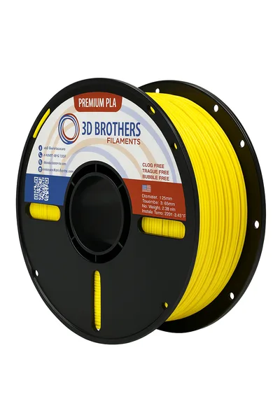 3D Brothers USA PLA Yellow