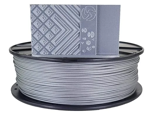 3D Fuel PLA+ Metallic Silver