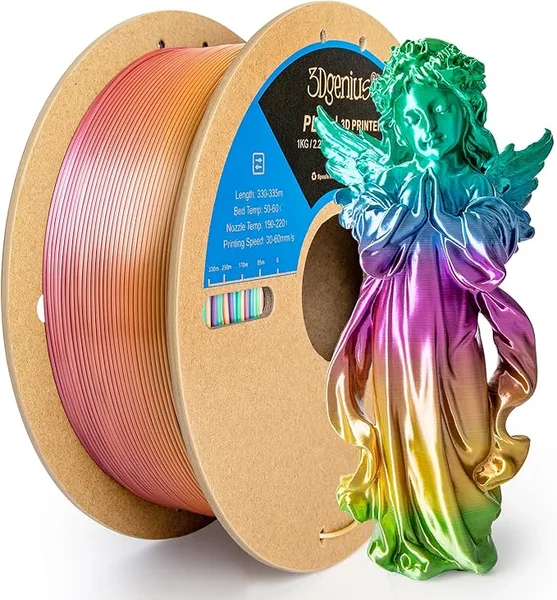 3DGenius PLA Silk Rainbow