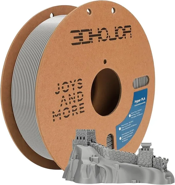 3DHojor PLA High Speed Silver