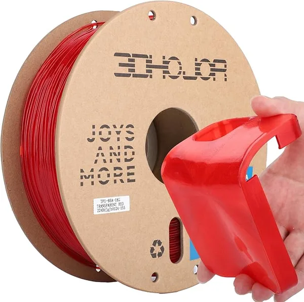 3DHojor TPU Transparent Red
