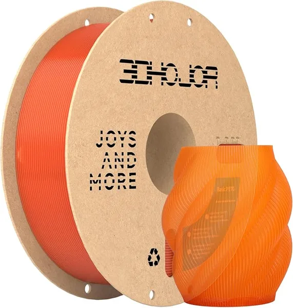 3DHojor PETG Translucent Orange