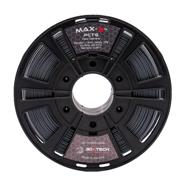 3DXTech PCTG Charcoal