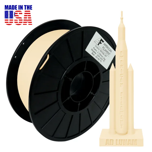 American Filament PLA+ White