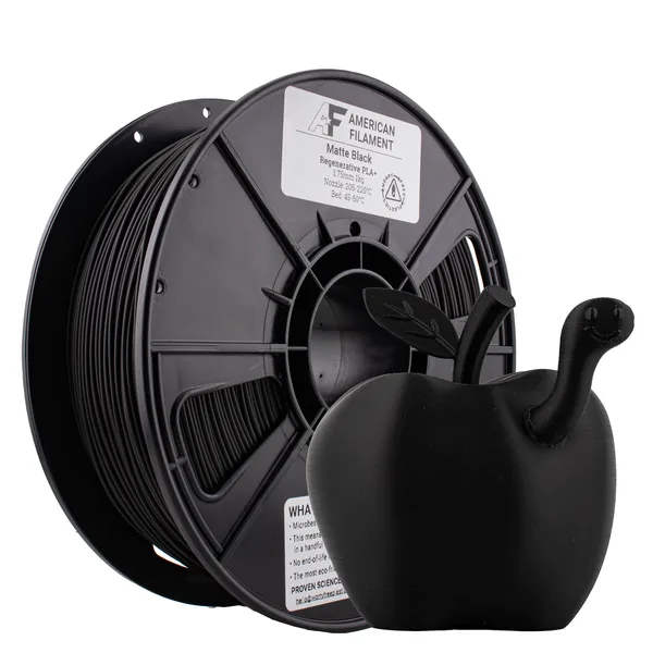 American Filament PLA+ Black