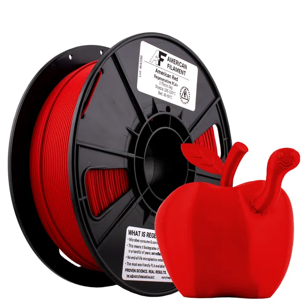 American Filament PLA+ Red