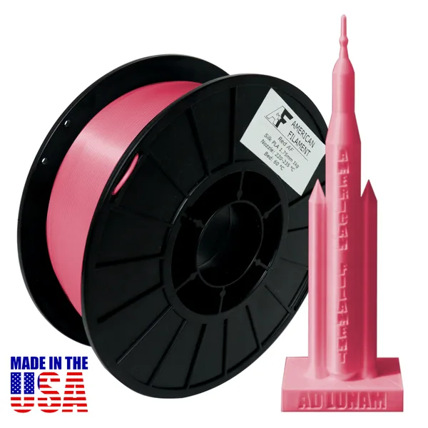 American Filament PLA Silk Red