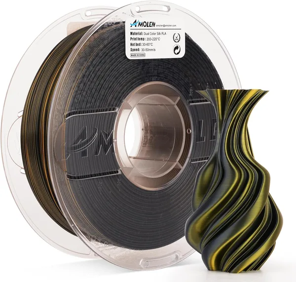AMOLEN PLA Silk Black
