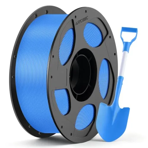 Anycubic ANYCUBIC ABS Filament, High Strength and Toughness, 3D Printer Filament Dimensional Accuracy +/-, 1KG Reusable Spool (2.2 lbs), Horizon Blue