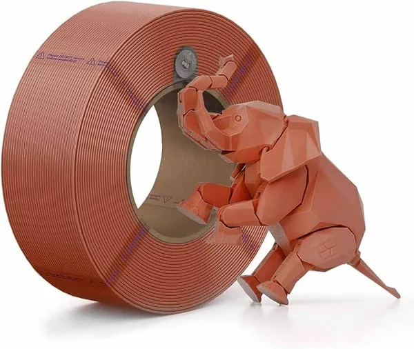 Bambu Lab Bambu Lab PLA Filament Matte 3D Printer Filament PLA 1kg High Tenacity - Brown (10800) - Refill