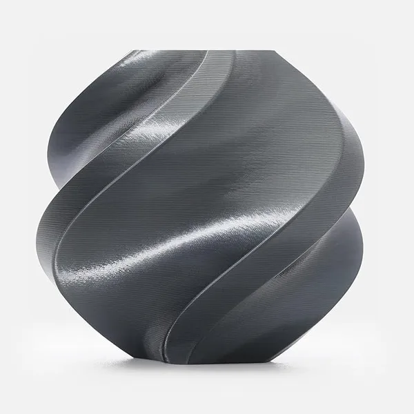 Bambu Lab PLA Silk Titan Gray