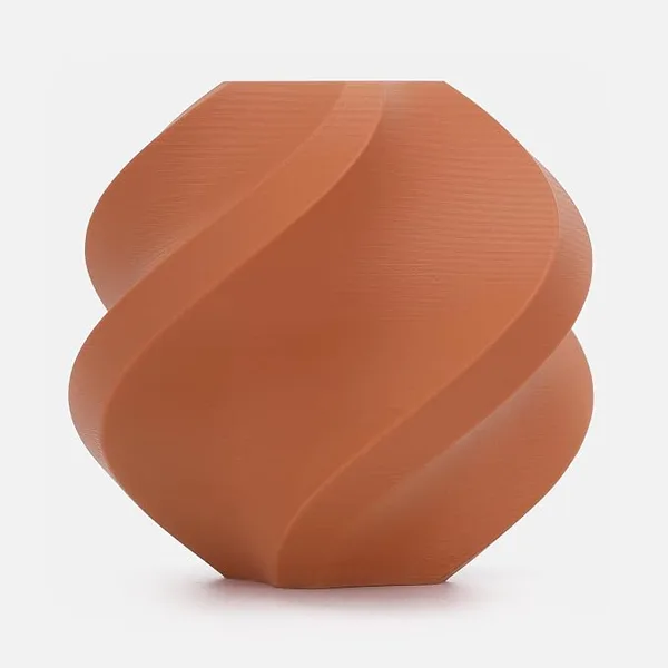 Bambu Lab Bambu Lab PLA Matte Filament 1kg Spool - PLA 3D Printer Filament, Smooth Finish, Low Warp, Easy to Print, Compatible with Bambu Lab & Most FDM 3D Printers - Terracotta (11203) - Refill