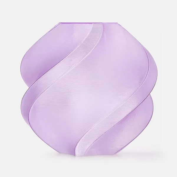 Bambu Lab Bambu Lab PETG Translucent Filament 1kg Spool - Strong Durable 3D Printer Filament, High-Temp Resistance, Low Warp, Compatible with Bambu Lab & Most FDM 3D Printers - Purple (32700) - Refill