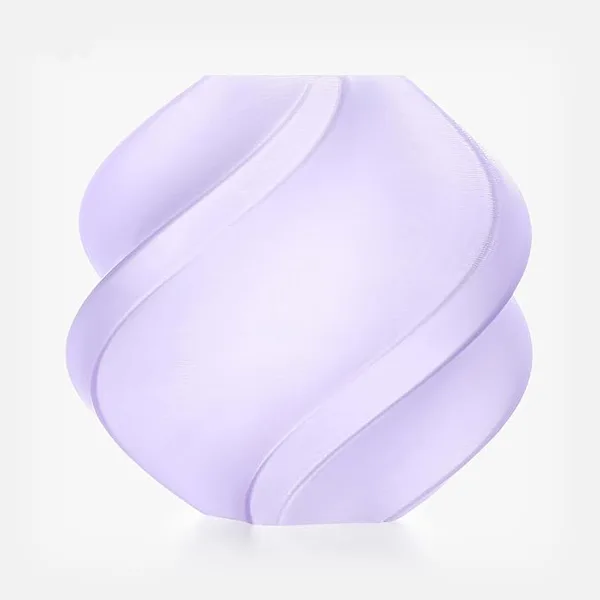 Bambu Lab PLA Translucent Filament 1kg Spool - PLA 3D Printer Filament, Smooth Finish, Low Warp, Easy to Print, Compatible with Bambu Lab & Most FDM 3D Printers - Lavender (13711) - Spool