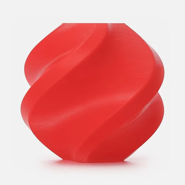 Bambu Lab Bambu Lab PETG Basic Filament 1kg Spool - Strong Durable 3D Printer Filament, High-Temp Resistance, Low Warp, Compatible with Bambu LabPETG Basic - Red (30201) - Refill