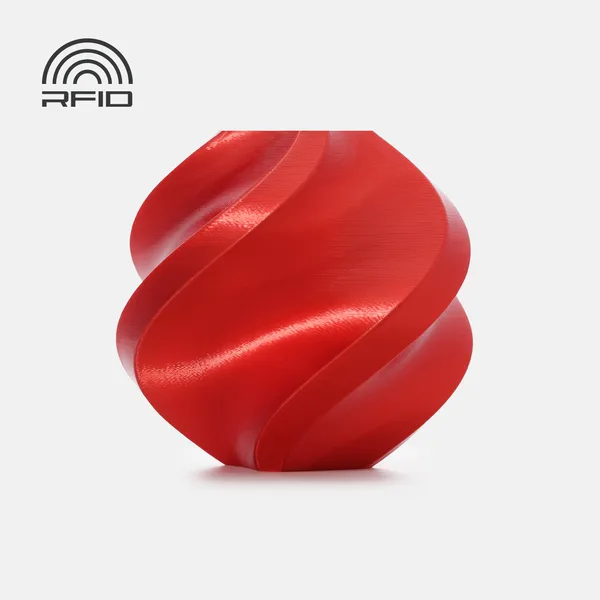Bambu Lab PLA Silk Red