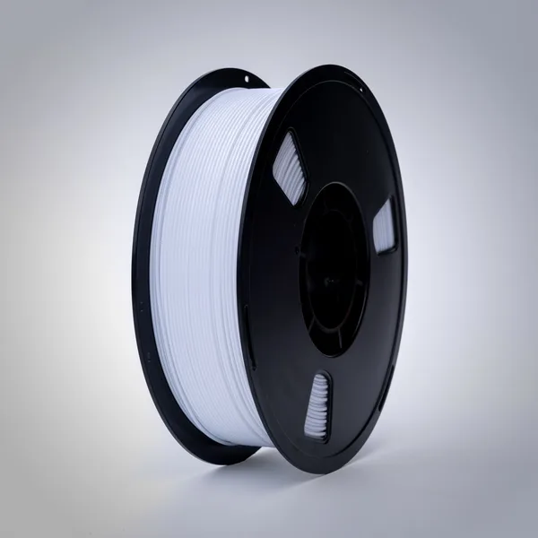 California Filament Solid White PETG Filament 1kg