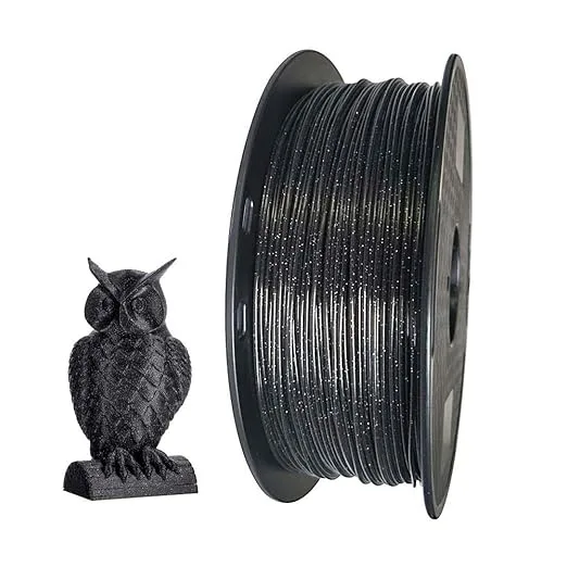 CC3D PLA Marble Galaxy Black