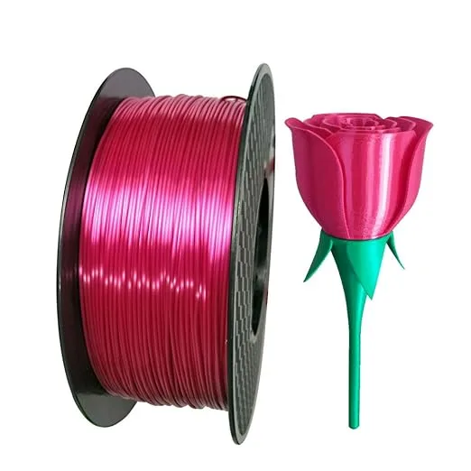CC3D PLA Silk Rose Red