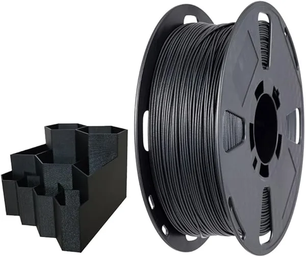 CC3D CC3D PBT Pro Filament Black 1KG 3D Printer Filament FDM 3D Printing Material High Temperature Resistance Glass Fiber Filling PBT Filament