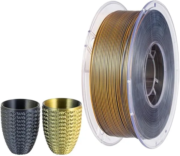 CC3D PLA Silk Black/Gold