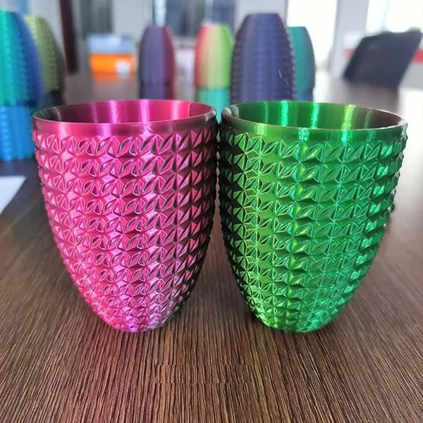 CC3D PLA Silk Red Green