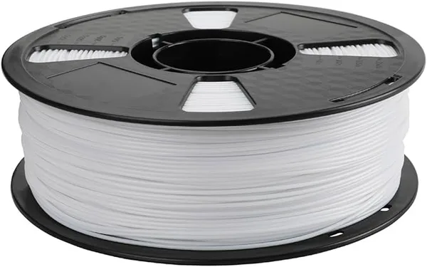 CC3D CC3D ASA Filament 1KG White 3D Printer Filament 2.2 LBS Spool 3D Printing Materials UV Resistant ASA Plastic White Color