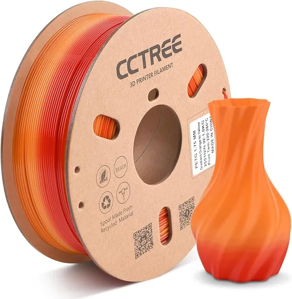 CCTree PETG Gradient Orange to Yellow