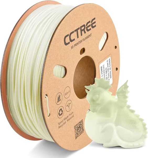 CCTree PLA+ Grass Green to White