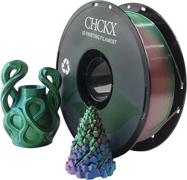 CHCKX PLA Silk Red Blue Green