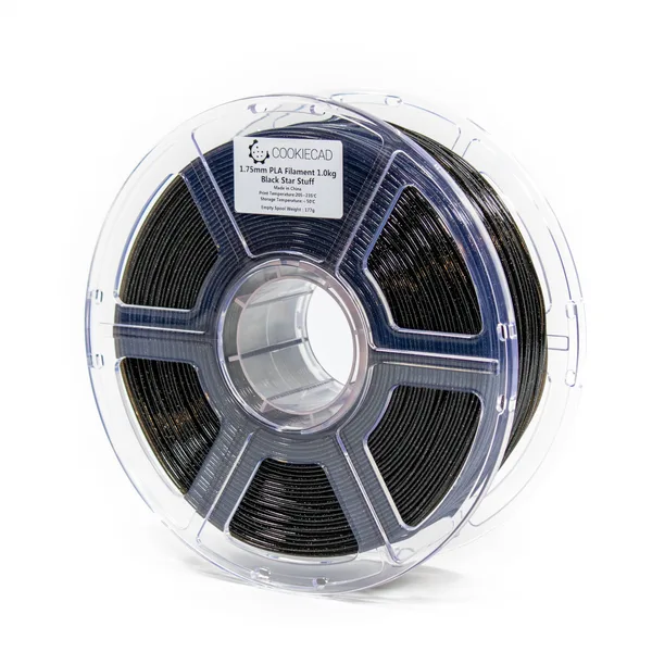 Cookiecad Black Star Stuff PLA Filament, 12 x 1kg