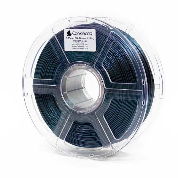 Cookiecad Midnight Magic PLA Filament, 12 x 1kg