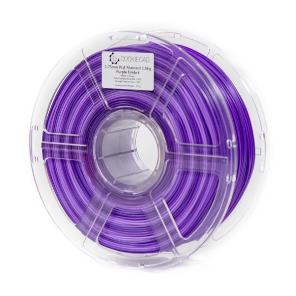 Cookiecad Purple Ombré PLA Filament, 12 x 1kg