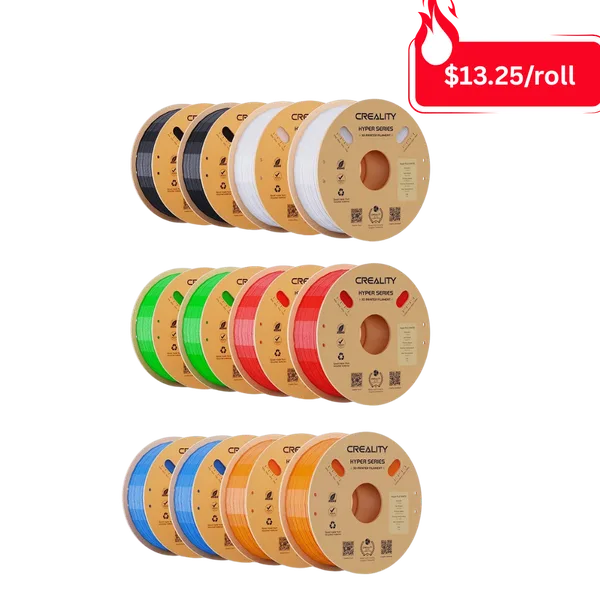 Creality 12KG Hyper PLA 12 Color Pack 3D Printing Filament