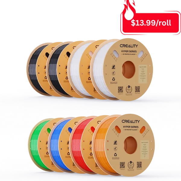 Creality 8KG Hyper PLA 6 Color Pack 3D Printing Filament