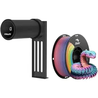 Creality Creality 3D Printer Filament Spool Holde Bundle with Ender PLA Filament Rainbow