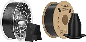 Creality Creality ABS & ASA Filament Bundle 3D Printer Filament Set, 2 Spools (2kg/4.4lbs) – ABS for High-Speed Printing/s, Odorless & Low-Warp + ASA Dimensional Accuracy ± (Black)
