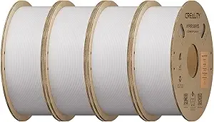 Creality Creality Hyper ABS Filament 4KG, High-Temperature Resistant, High Impact Strength, Stable Printing Performance, +/- Accuracy（White