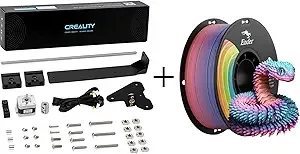 Creality Creality 3D Printer Ender 3 Dual Z-axis Upgrade Kit Bundle with Ender PLA Filament Rainbow