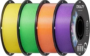 Creality Creality PETG 3D Printer Filament 4 kg, Excellent Toughness High Precision, Odorless Non-Toxic Moistureproof, Glossy PETG Filament for 3D Printer