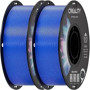Creality Creality PETG 3D Printer Filament 2 kg, Excellent Toughness High Precision, Odorless Non-Toxic Moistureproof, Glossy PETG Filament for 3D Printer