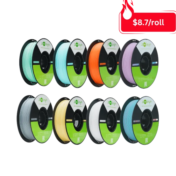 Creality (Special Offer)8KG Soleyin Ultra PLA 8 Color Pack