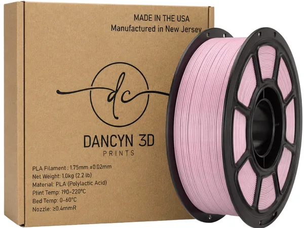 Dancyn 3D Prints PLA+ Pink