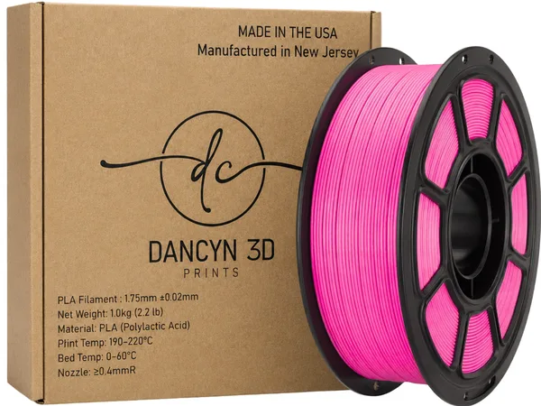 Dancyn 3D Prints PLA+ Magenta