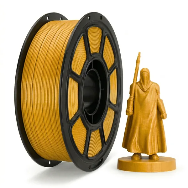 Dancyn 3D Prints PLA Gold