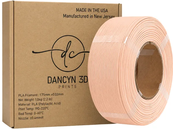 Dancyn 3D Prints PLA Beige